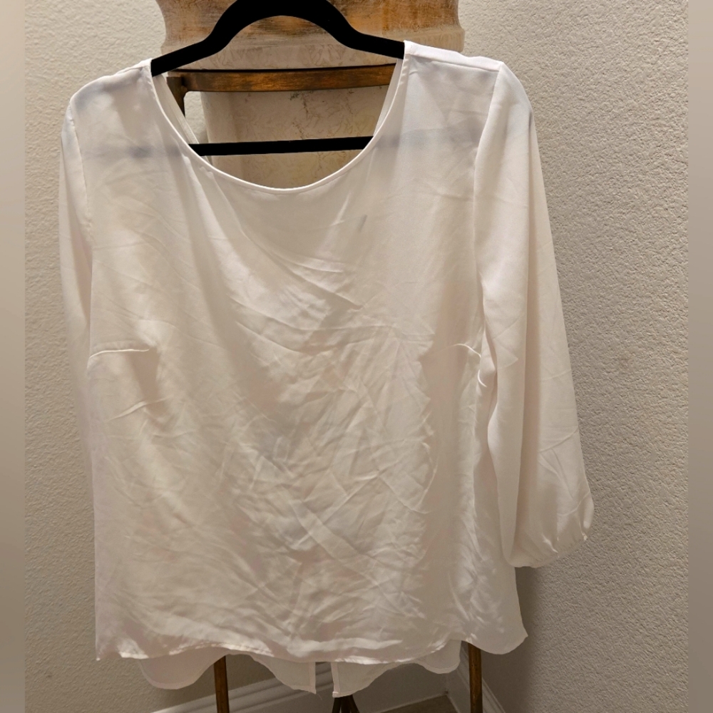 Ny&Co Ladies Blouse with Bows - Size L